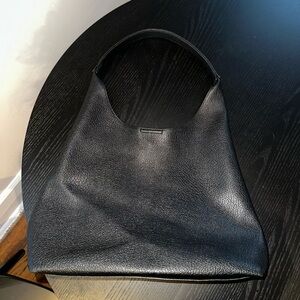 Elegant Black Leather Women's Bag